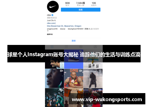 球星个人Instagram账号大揭秘 追踪他们的生活与训练点滴